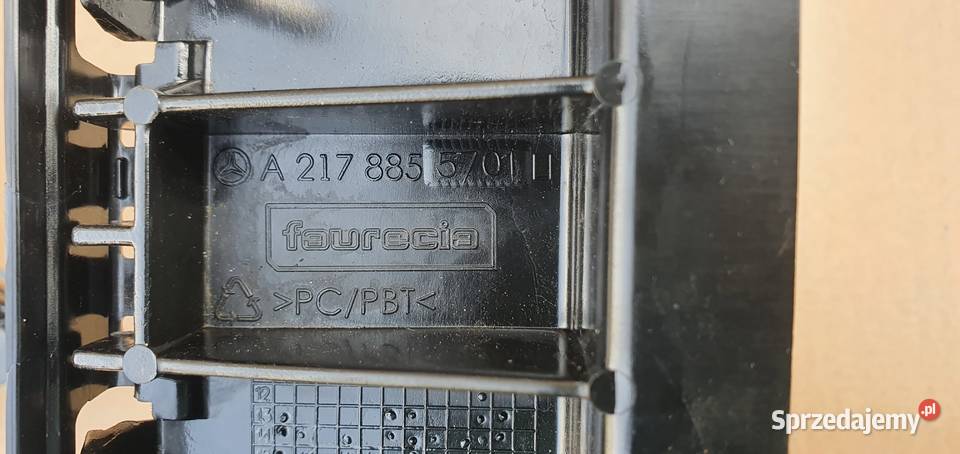 MERCEDES W217 ŚLIZG ZDERZAKA PRAWY TYŁ
