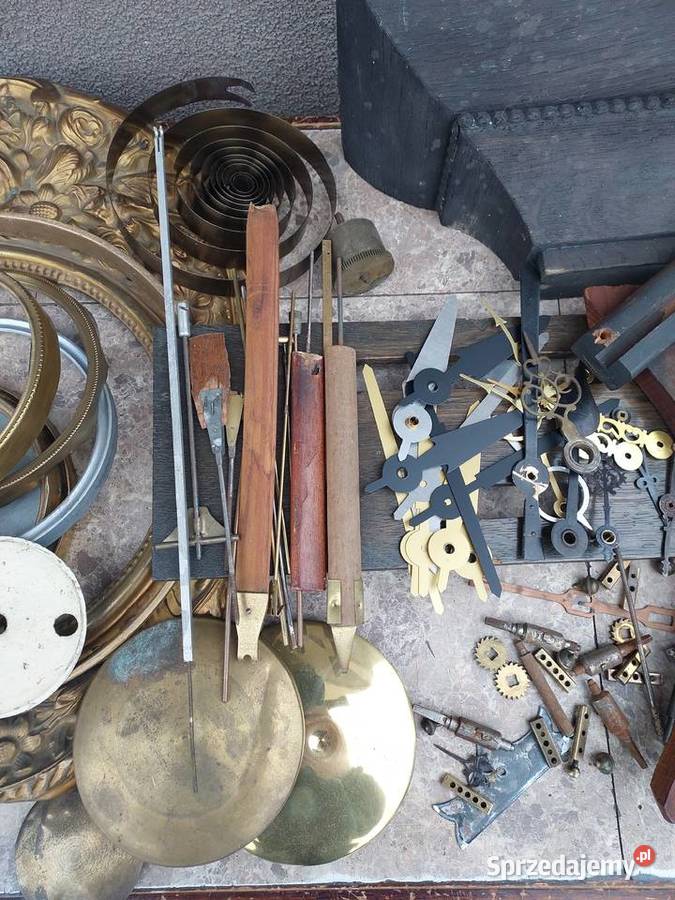 Zestaw części elementów zegarmistrza gongi pomorskie Tczew