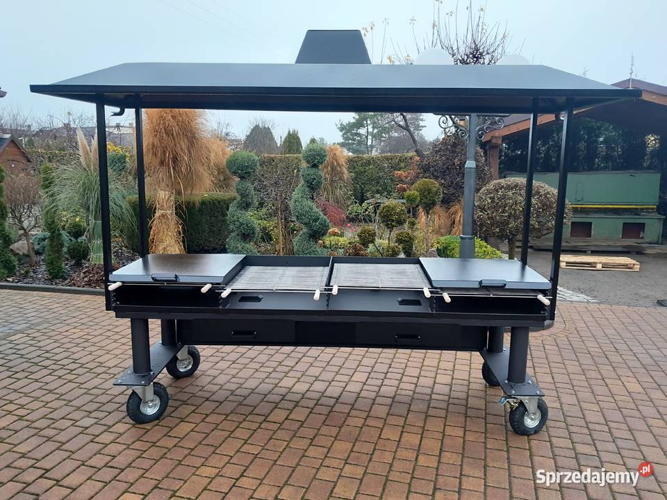 Gastronomiczny grill cateringowy blacha 6 mm Damasławek