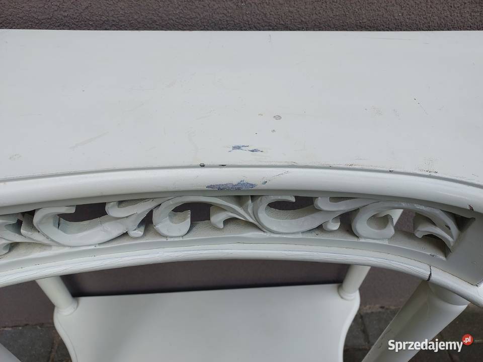 Stylizowana konsola półka stolik pod lustro Tczew