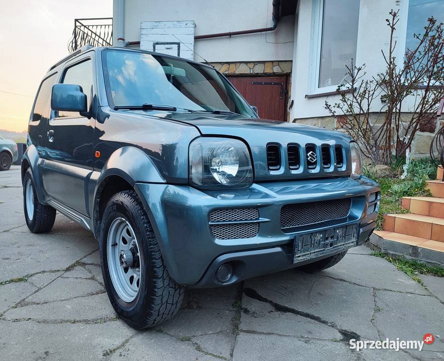 Ładny nie zgnity Suzuki Jimny 13 benzyna 4x4 ABS Domaradz