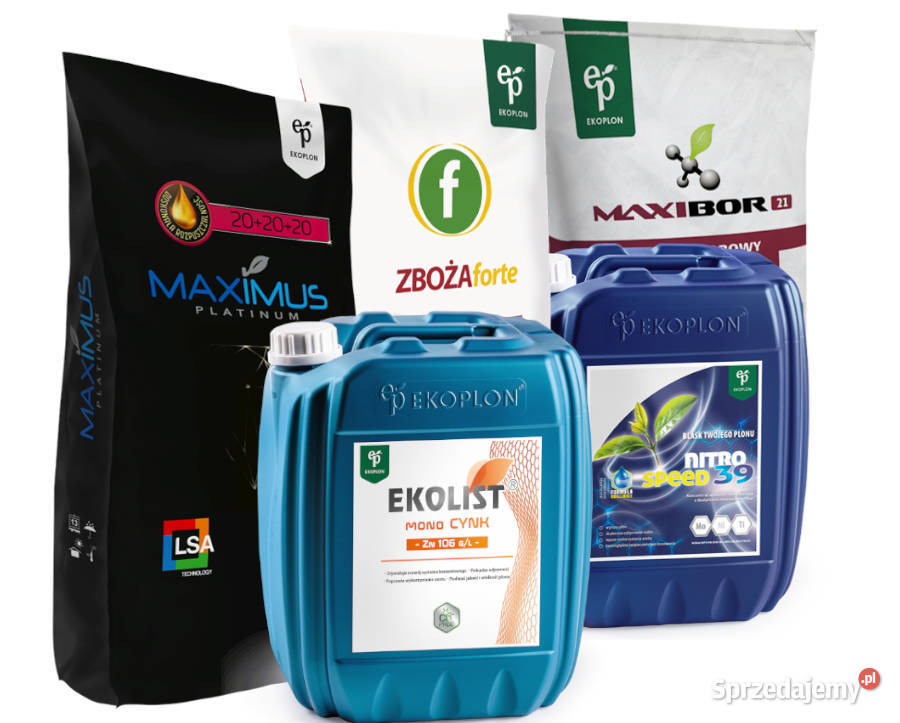 Nawozy dolistne Ekoplon płynne krystaliczne
