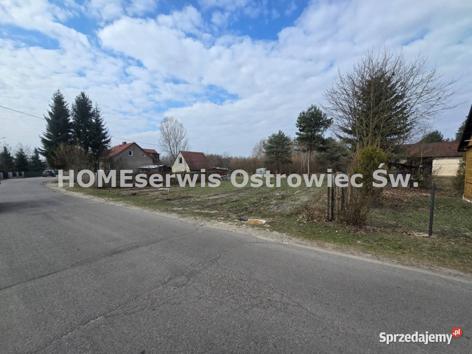 Działka Kunów 1165m2