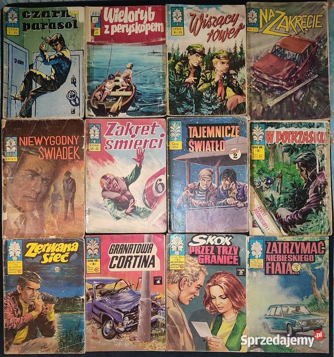 PRL Komiksy Kapitan Żbik wydania I Komiksy Warszawa
