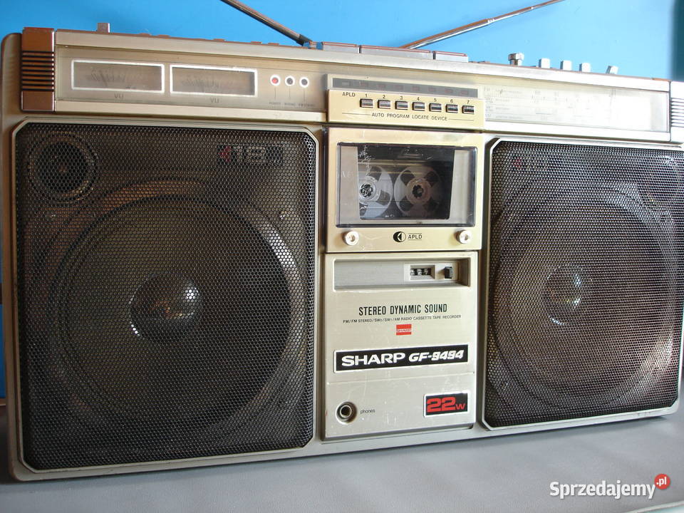 Radiomagnetofon SHARP GF9494