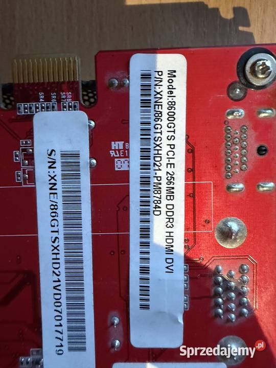 Grafika gainward gts8600 mazowieckie Radom