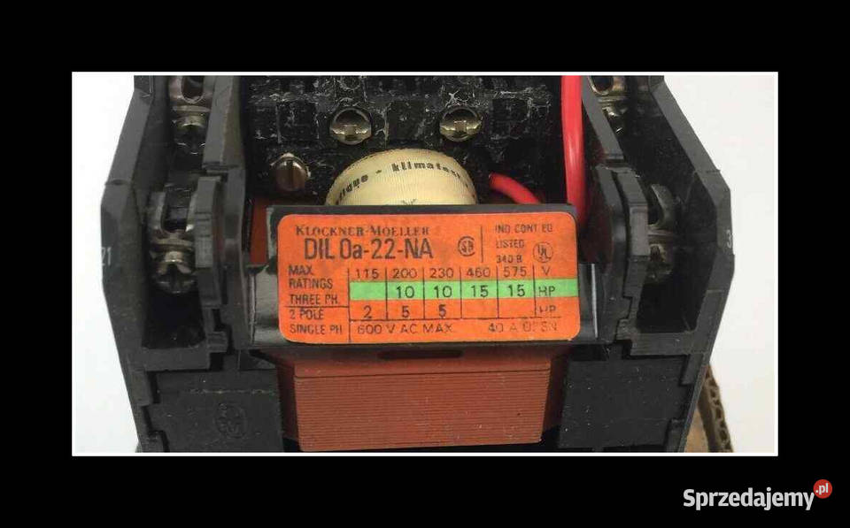 KLOCKNER MOELLER DIL 0a22NA UNIVERSAL CONTACTOR Dąbrowa Górnicza