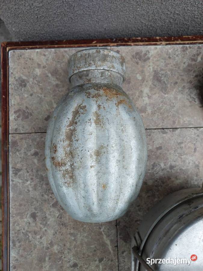 Stara wojskowa manierka menażka torba masce Tczew sprzedam