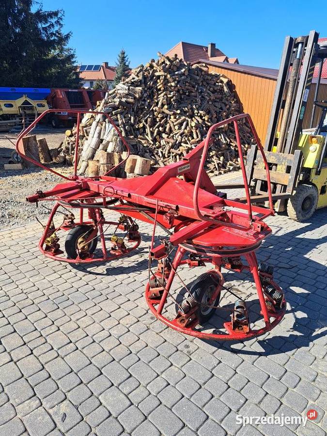 Przewracarka zgrabiarka 35m sprawna z wałkiem Zgrabiarki i przetrząsacze