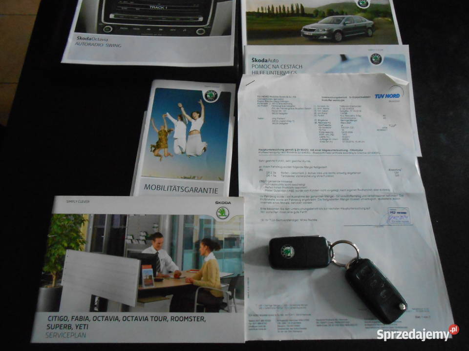 SKODA OCTAVIA II 2009r LIFT 16 MPi 102 SERWIS ESP Witkowo