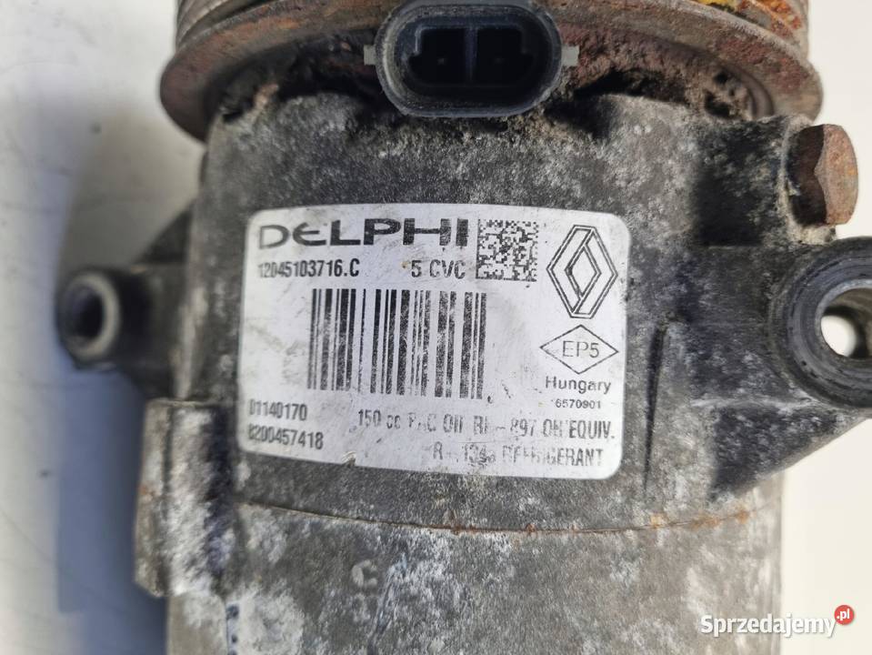 SPRĘŻARKA KLIMATYZACJI Renault Scenic II 19 DCI