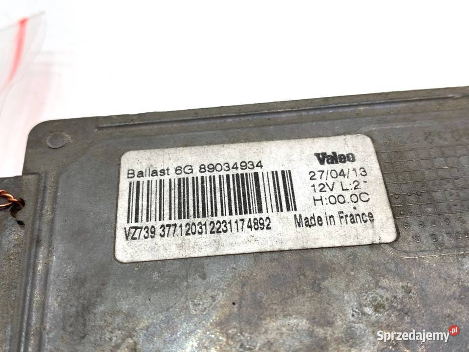 PRZETWORNICA XENON PEUGEOT 508 I 89034934 1018