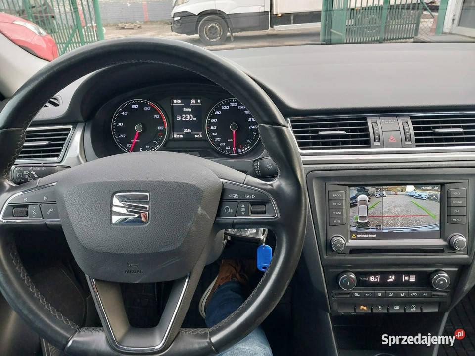 Seat Toledo 14 TSI 125 DSG SALON pierwszy kurtyny powietrzne Warszawa sprzedam