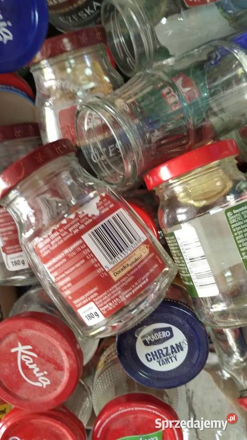 słoiki słoik 180 200 ml ok 200 sztuk musztardzie Pozostałe Poznań