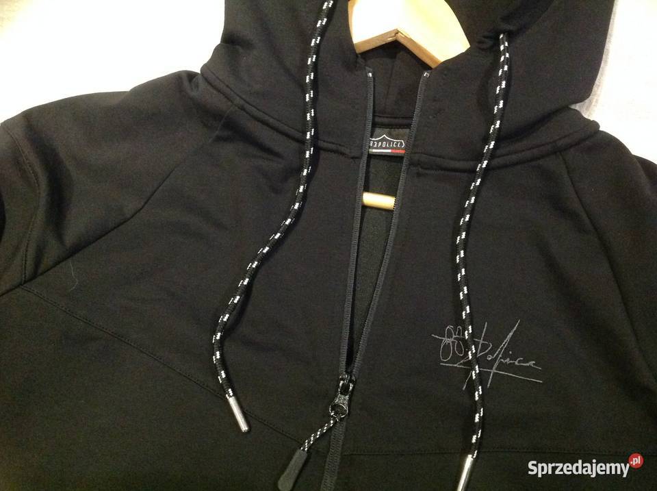 Bluza Dresowa Czarna Męska 883 POLICE M NOWA Nowa Sól