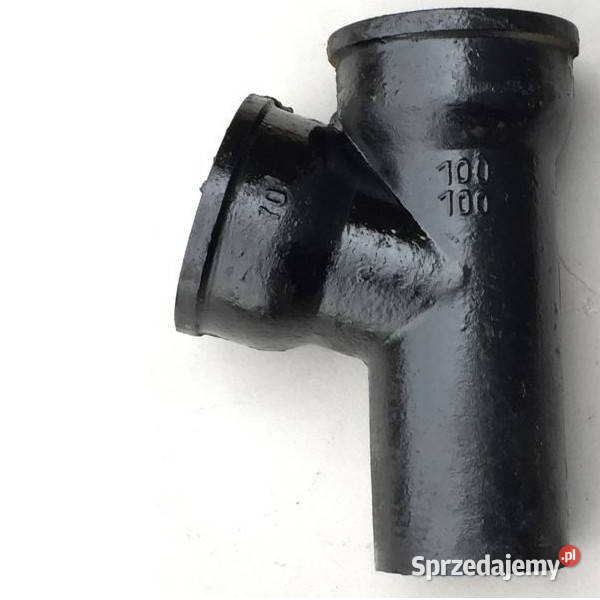 Trójnik żeliwny DN 200 x 200 70 stopni Białogard