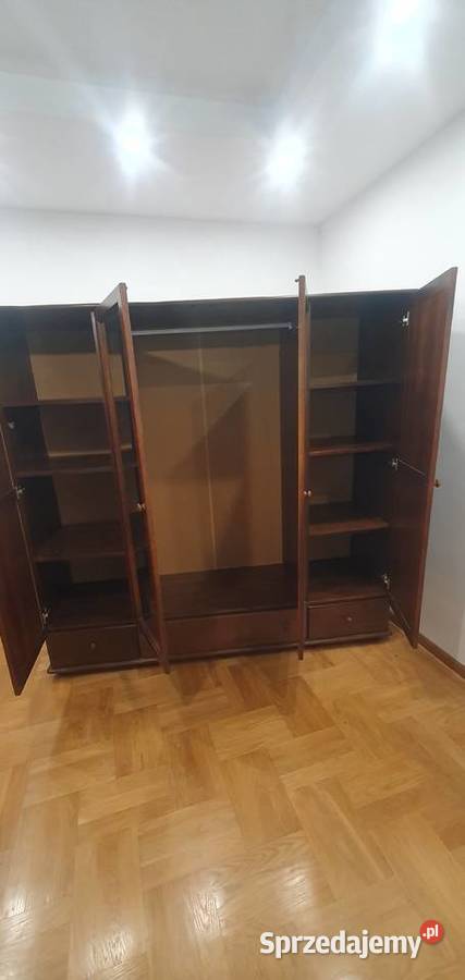 Szafa sosnowa czterodrzwiowa Szafy i garderoby łódzkie Opoczno