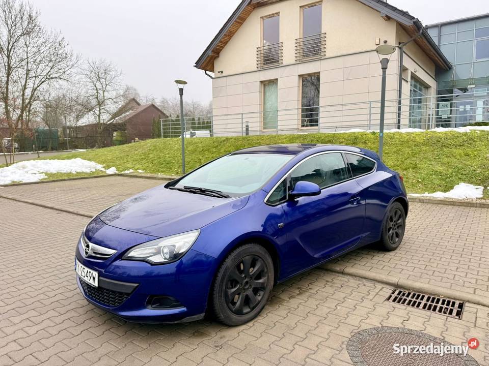 Opel Astra J GTC 14 turbo 2015r Kraków sprzedam
