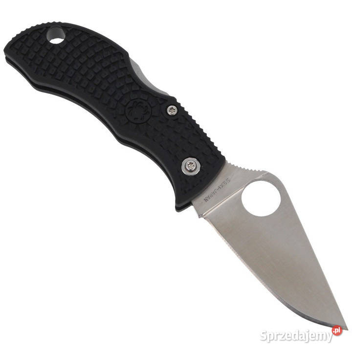 Nóż składany Spyderco Manbug FRN Black Plain Akcesoria, narzędzia i noże Warszawa sprzedam