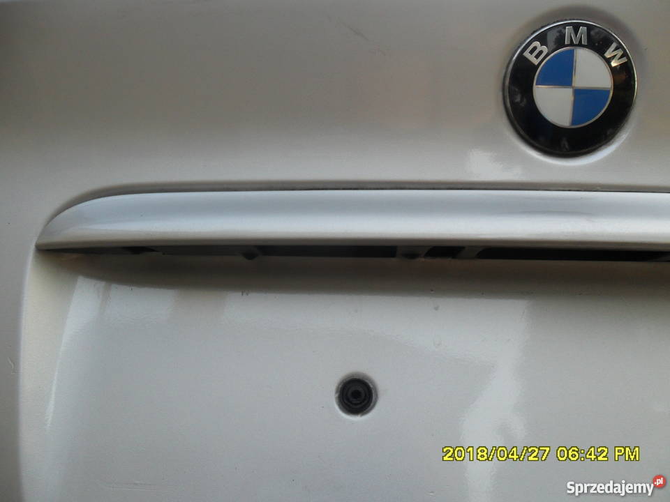 Klapa bagażnika BMW e46 sedan komplet tył Części