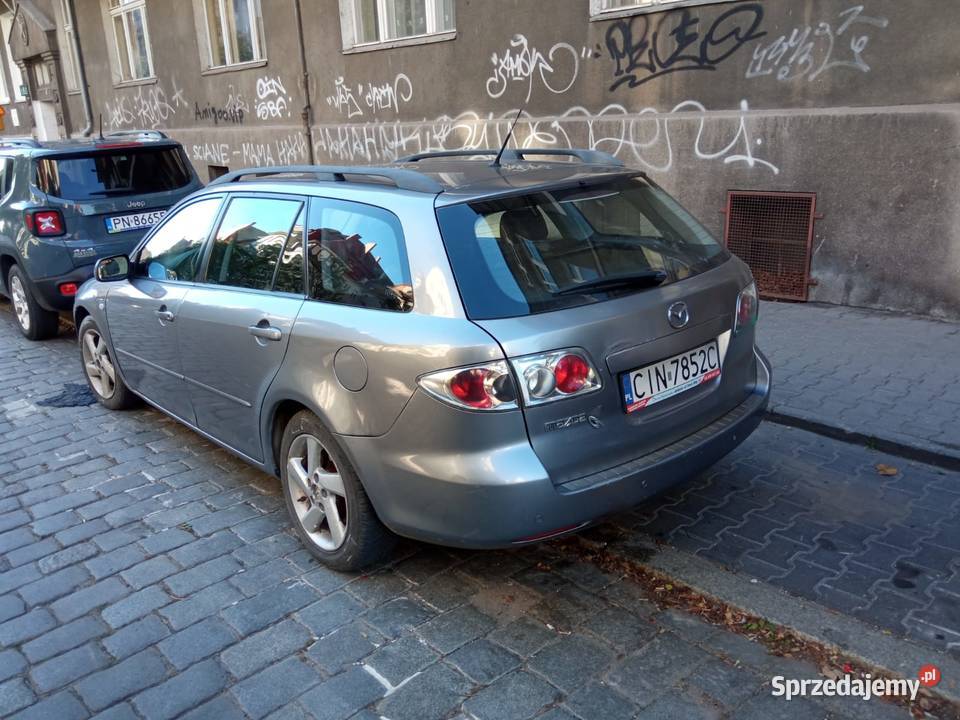 Mazda 6 skóra xenon stan techniczny zamiany nieuszkodzony Samochody osobowe Poznań