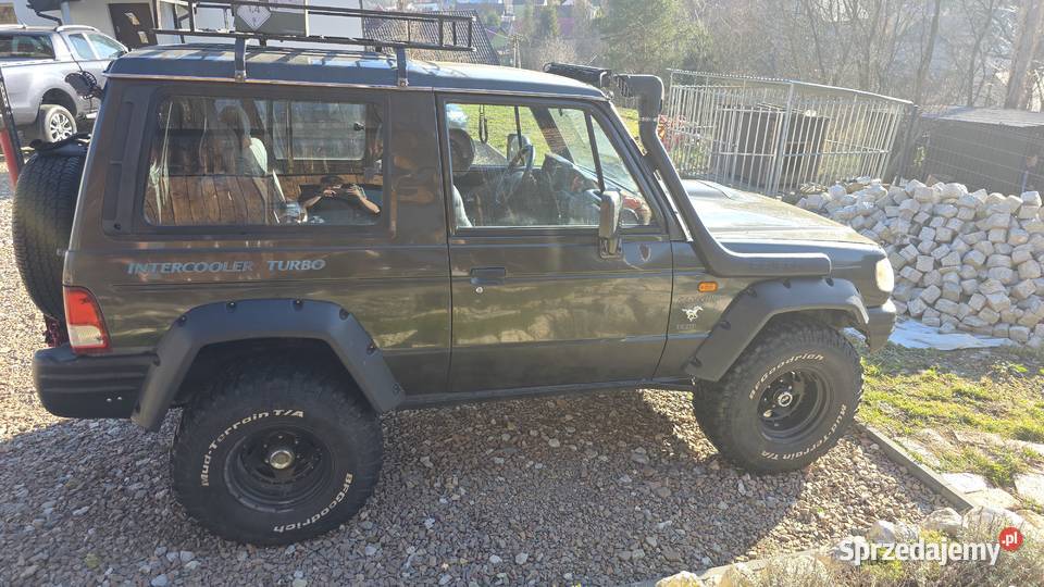 Hyundai Galloper solidna terenówka nieuszkodzony Rybna