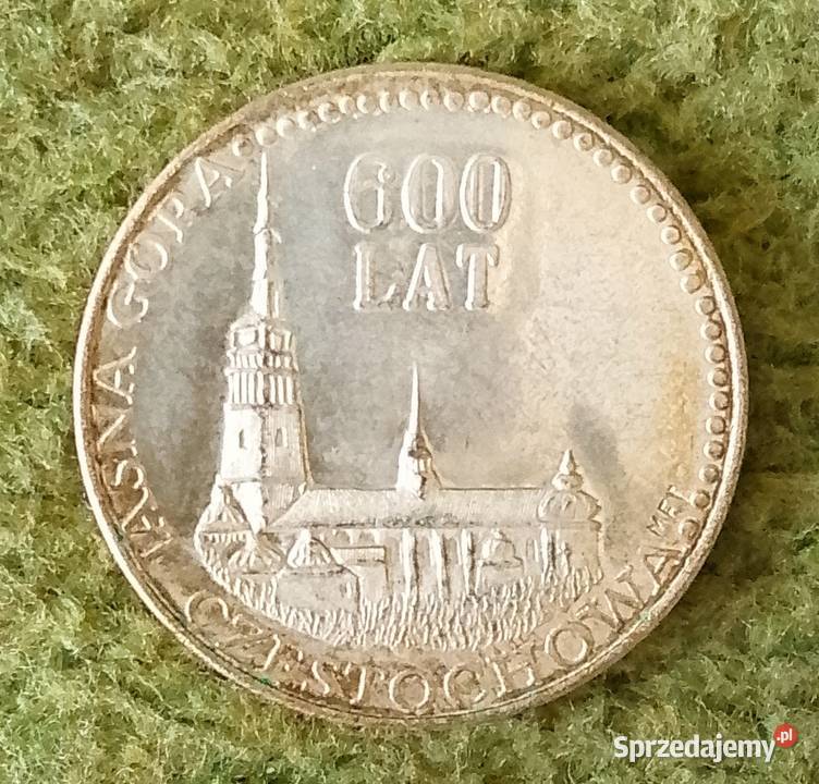 Medale Jan Paweł II Klasztor 600 lat Jasnej Góry Numizmatyka Katowice