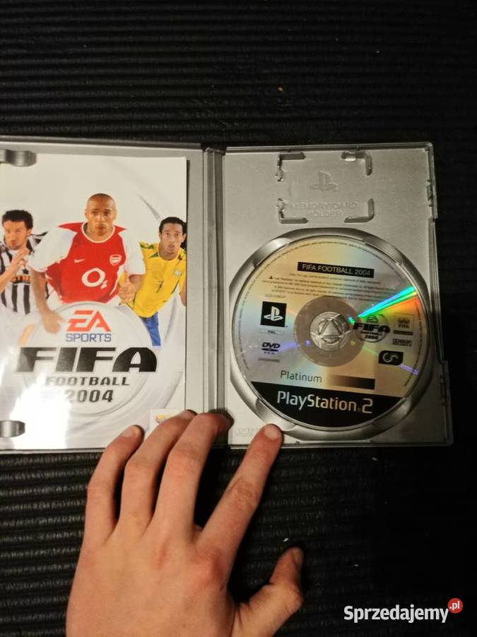 Gra Fifa football 2004 2 Playstation 2 wielkopolskie Śrem sprzedam