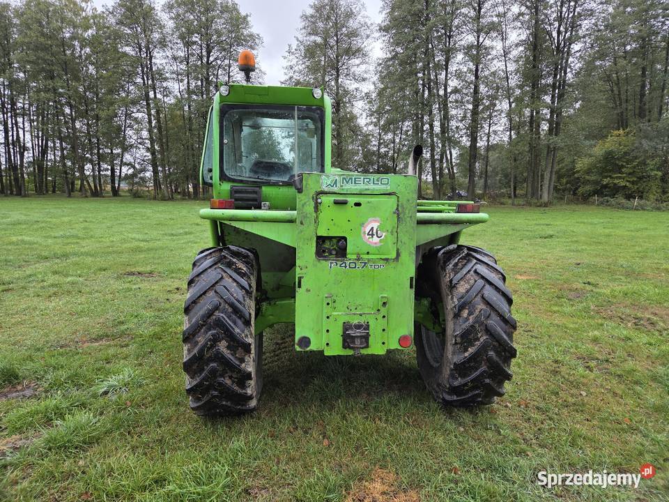 Merlo 407 ładowarka teleskopowa Wysokie Mazowieckie