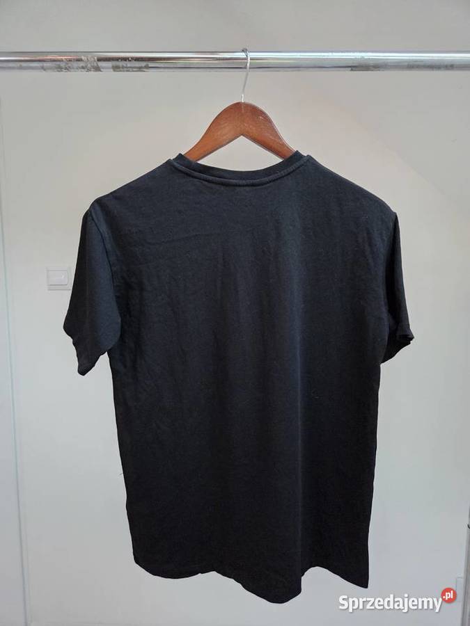 Czarny tshirt bluzka print Wednesday Liszki