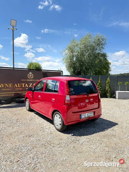 Daihatsu Cuore 10 benz 60 2006r RATY niski 4/5 Śrem sprzedam