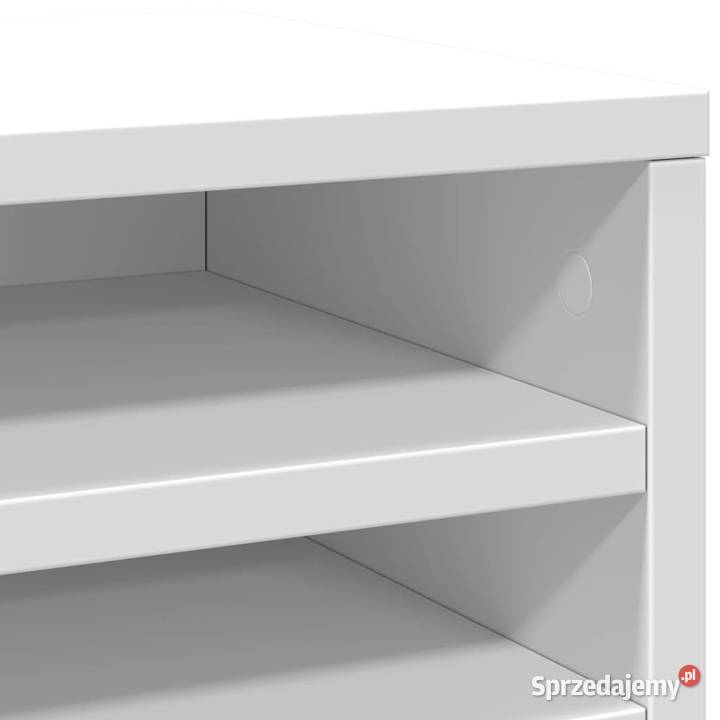 Organizer na biurko biały 36x26x295 WM848045 Warszawa
