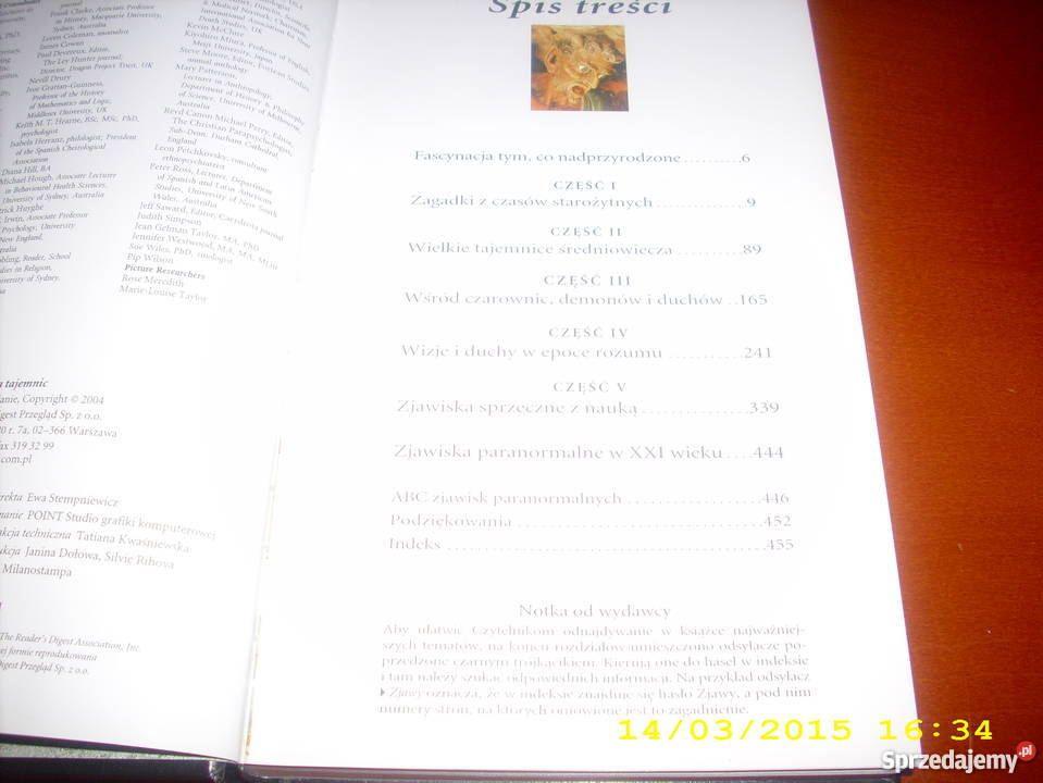 Księga Tajemnic READERS DIGEST Rok wydania 2004 zachodniopomorskie