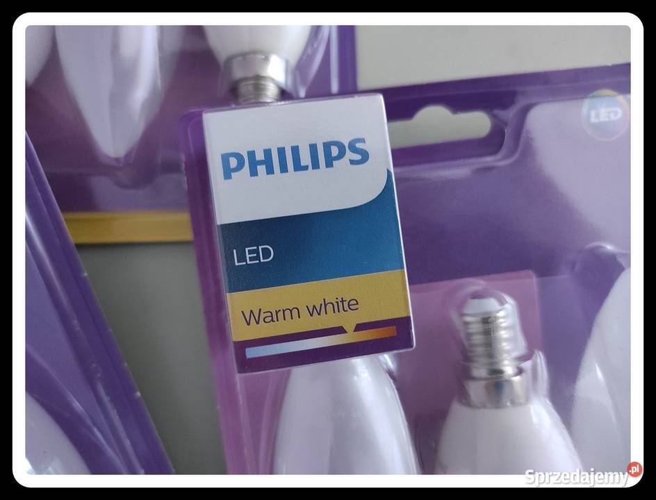 PHILIPS NOWE w blistrach ŻARÓWKI E14 9 sztuk 55W Płock sprzedam