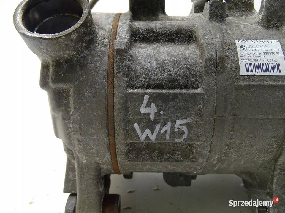 SPRĘŻARKA KOMPRESOR KLIMATYZACJI BMW F30 F31 20 Motoryzacja sprzedam
