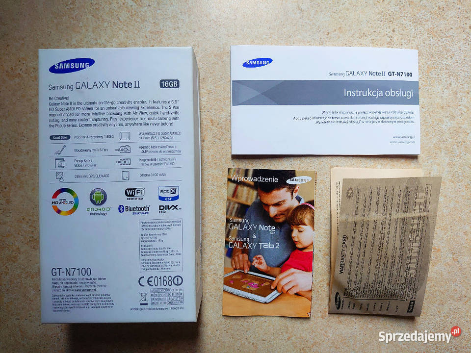 Samsung Galaxy Note 2 16GB N7100 szary Częstochowa
