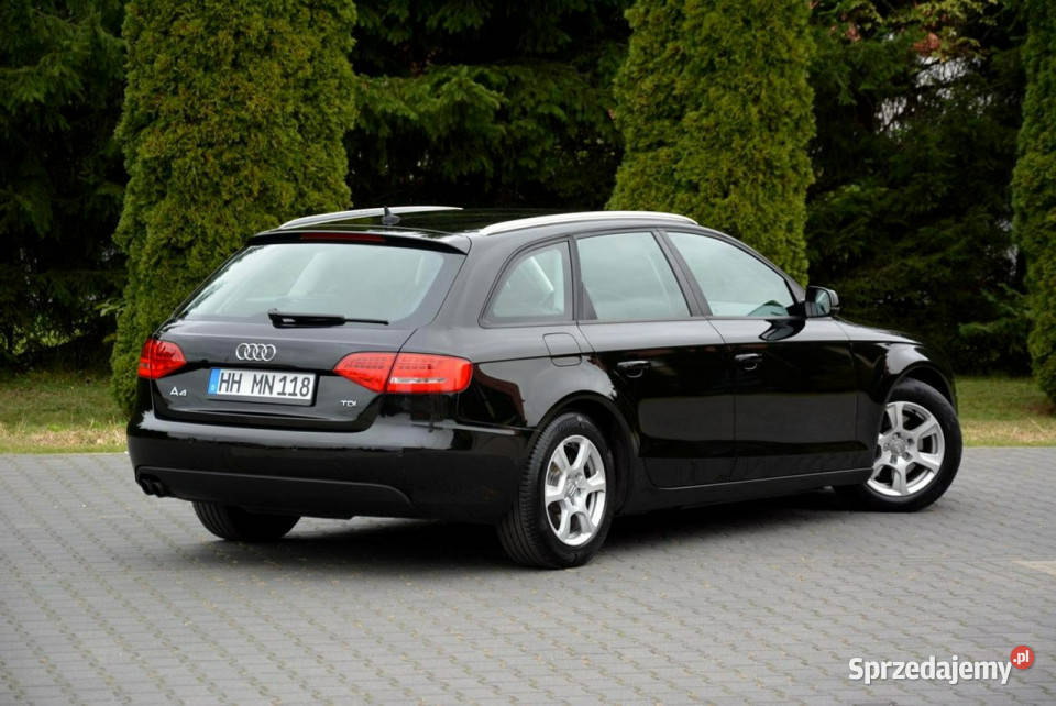 Audi A4 20TDI143BIXenon Ledy Skóry Navi MMI gniazdo AUX Ostrów Mazowiecka