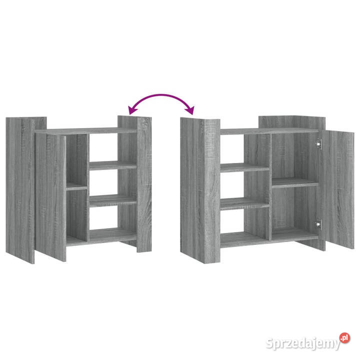 Szafka szary dąb sonoma 735x35x75 materiał Warszawa