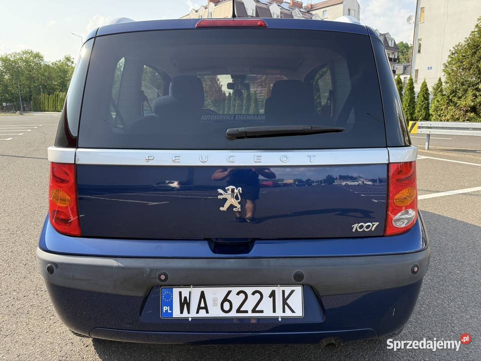 Peugeot 1007 małe miejskie auto tanie w mazowieckie
