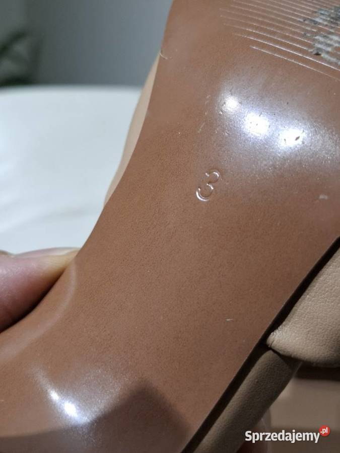 Asos 36 klapki szpilki obcasy kwadratowy nosek Kraków sprzedam