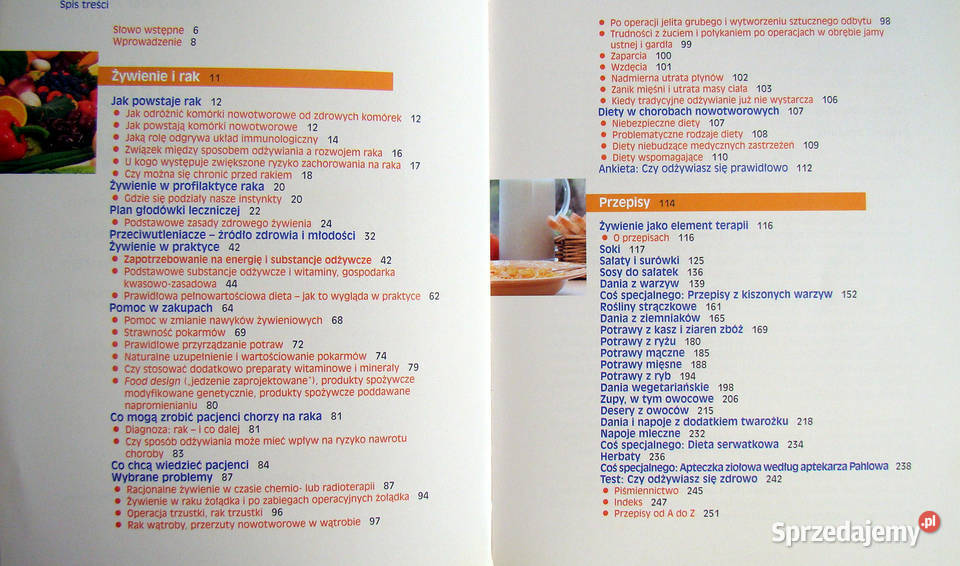 Dieta antyrakowa Smaczne żywienie w profilaktyce miękka Książki i Podręczniki małopolskie Limanowa