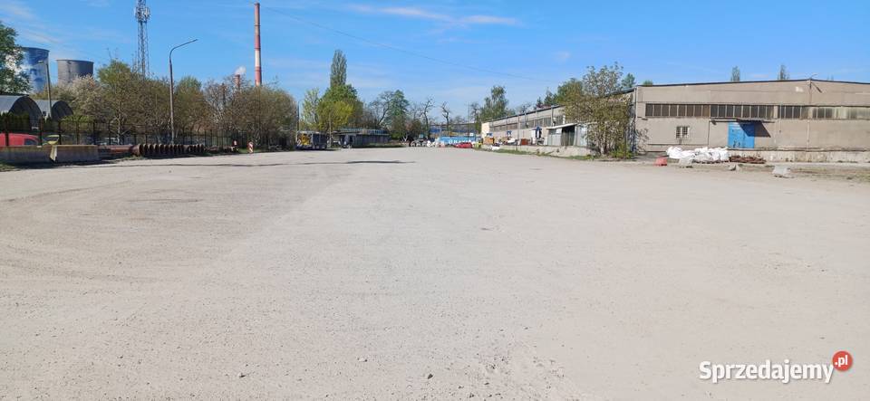 Do wynajęcia plac betonowy o pow 3320 m2 Kraków
