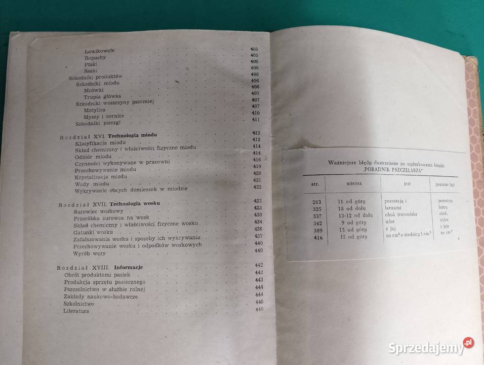 Poradnik Pszczelarza książka dom i ogród Kielce
