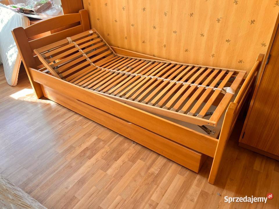 Łóżko rehabilitacyjne drewniane regulowane Łódź