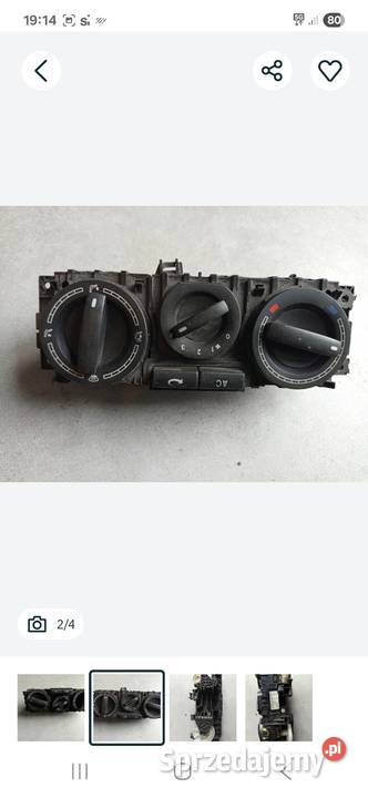 Panel sterowania nawiewu i klimatyzacji VW T5 25 łódzkie sprzedam