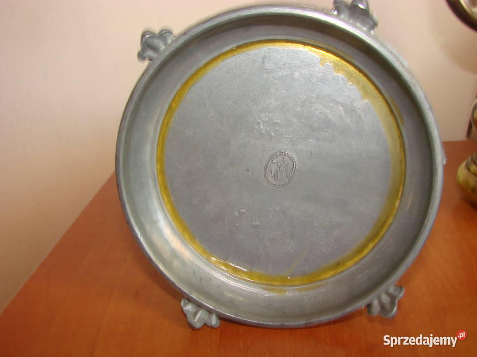 cynowy dzbanek z pokrywką Pruszcz Gdański sprzedam
