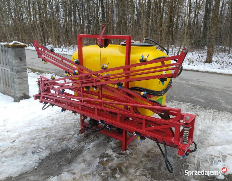 Opryskiwacz Duży 600l lance 15m NOWY mało