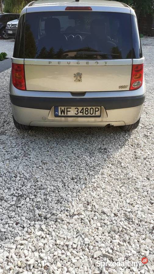 Peugeot 1007 14 benzyna mazowieckie Grodzisk Mazowiecki