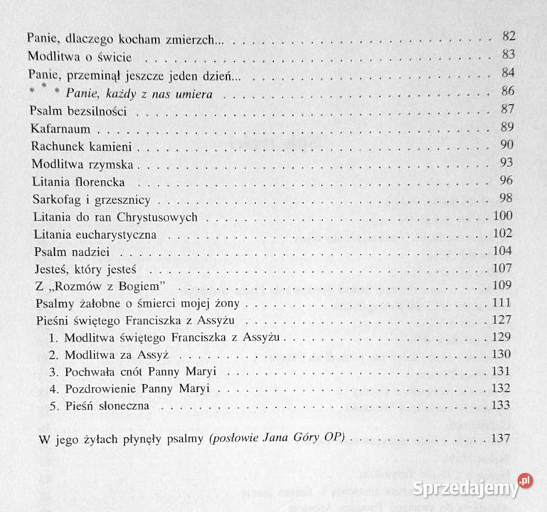 Księga modlitw dawnych i nowych Roman Pozostałe