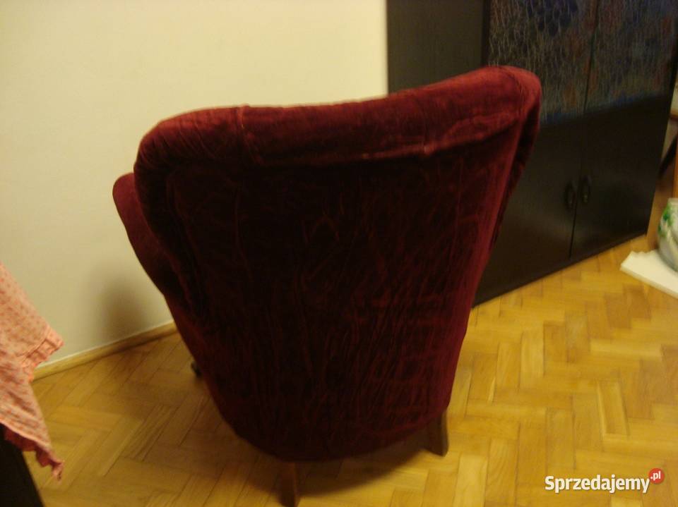 Fotel z okresu PRL mazowieckie Warszawa sprzedam